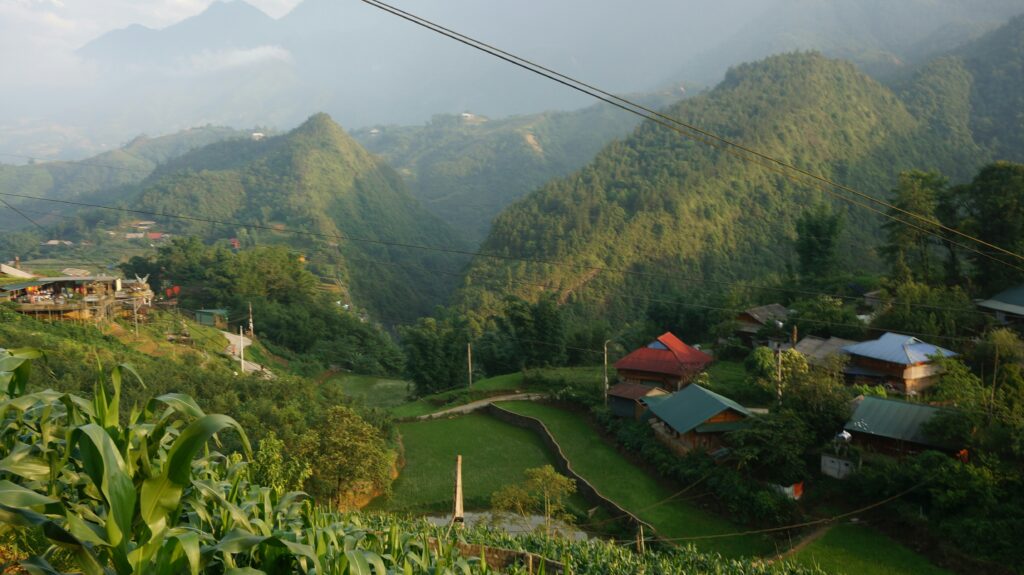 Sapa, Dak Mil, Vietnam
Paisaje de Vietnam con arrozales y montañas al amanecer
Mejor época para viajar a Vietnam y Camboya