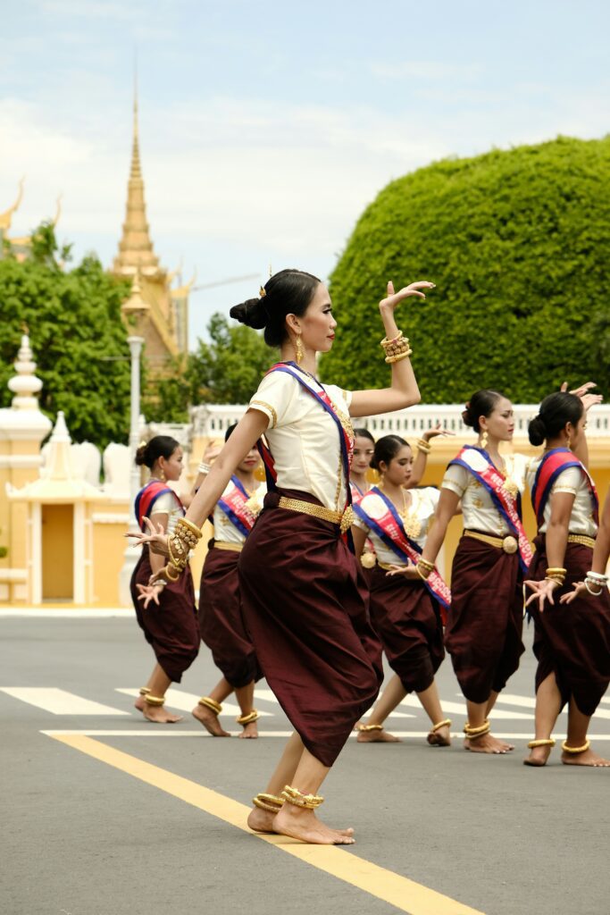 Camboya, bailarín, Asia y Phnom Penh