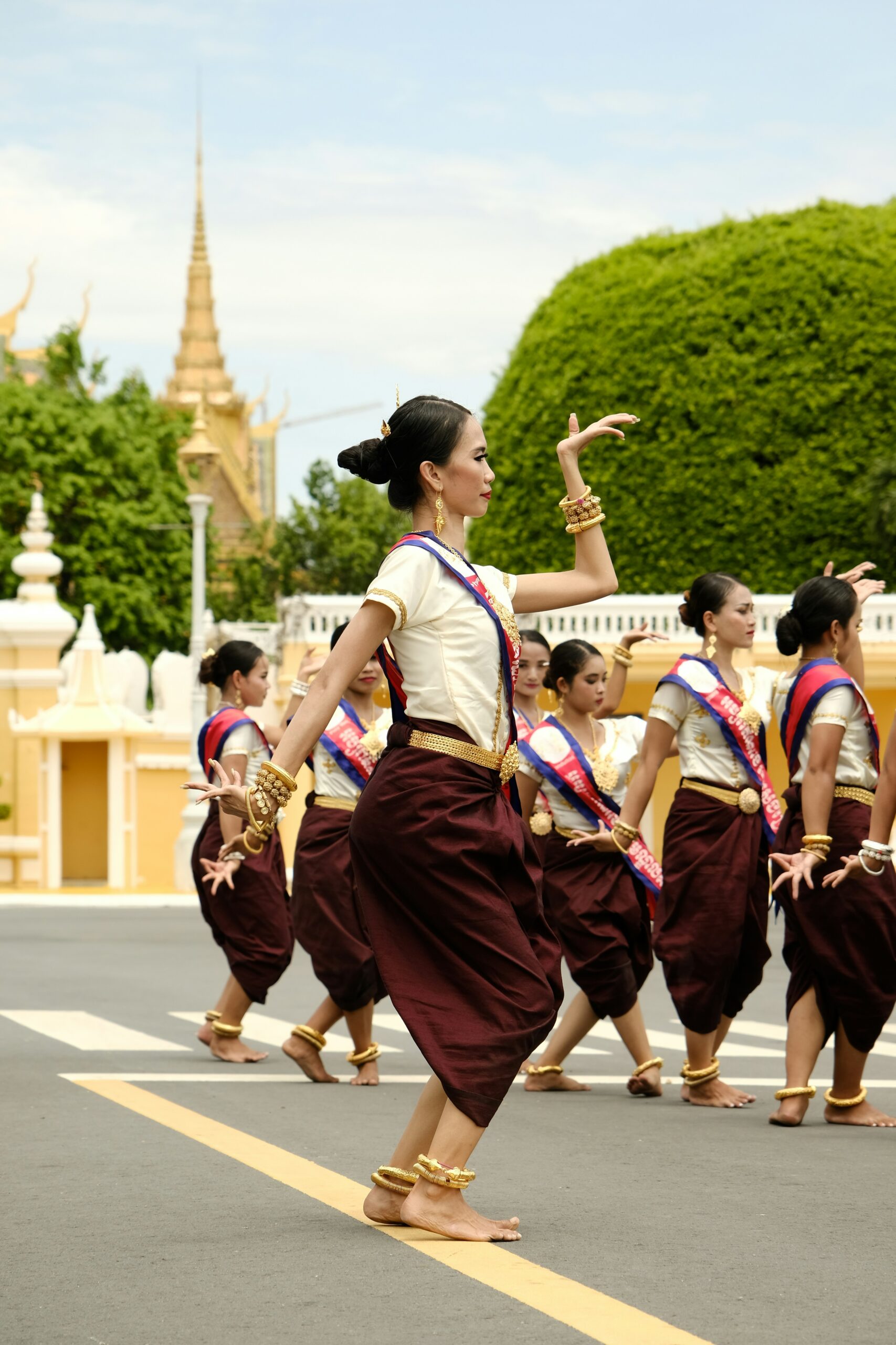 Camboya, bailarín, Asia y Phnom Penh