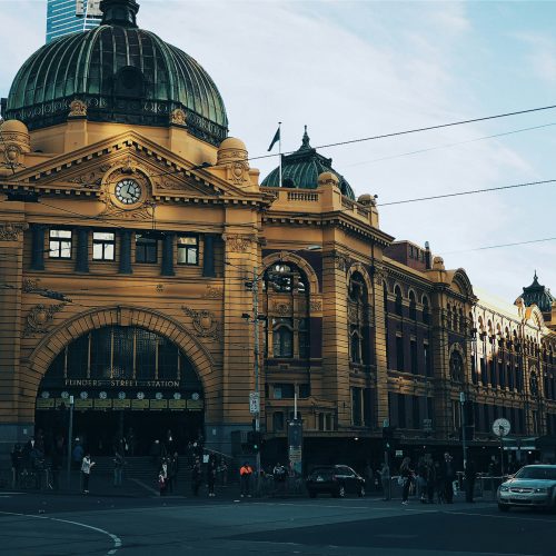 Flinders Street Railway Station, Melbourne, Australia