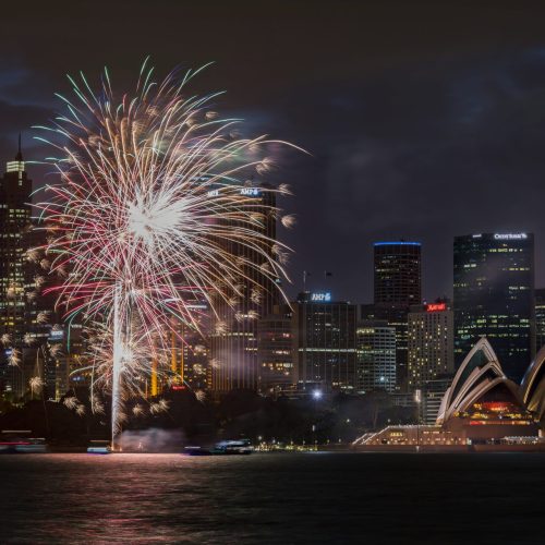 Sydney, fuegos artificiales